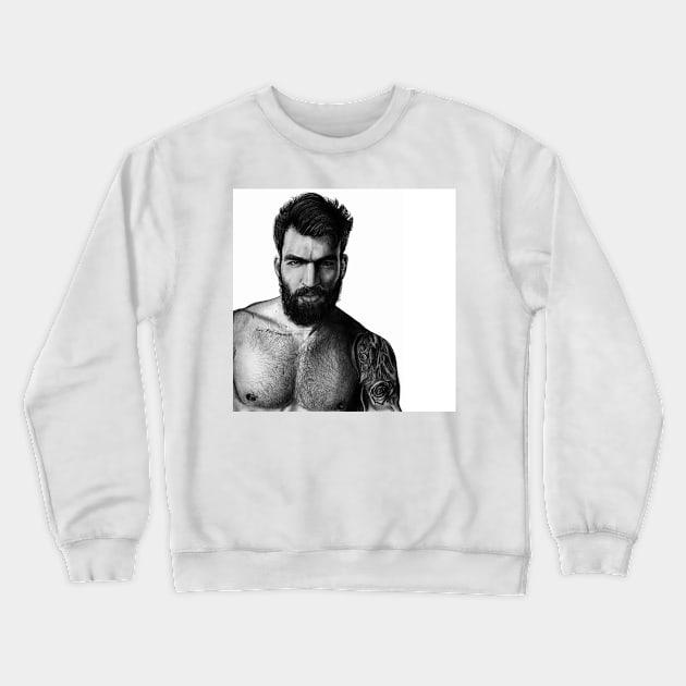 Dimitris Crewneck Sweatshirt by davidfarquhar